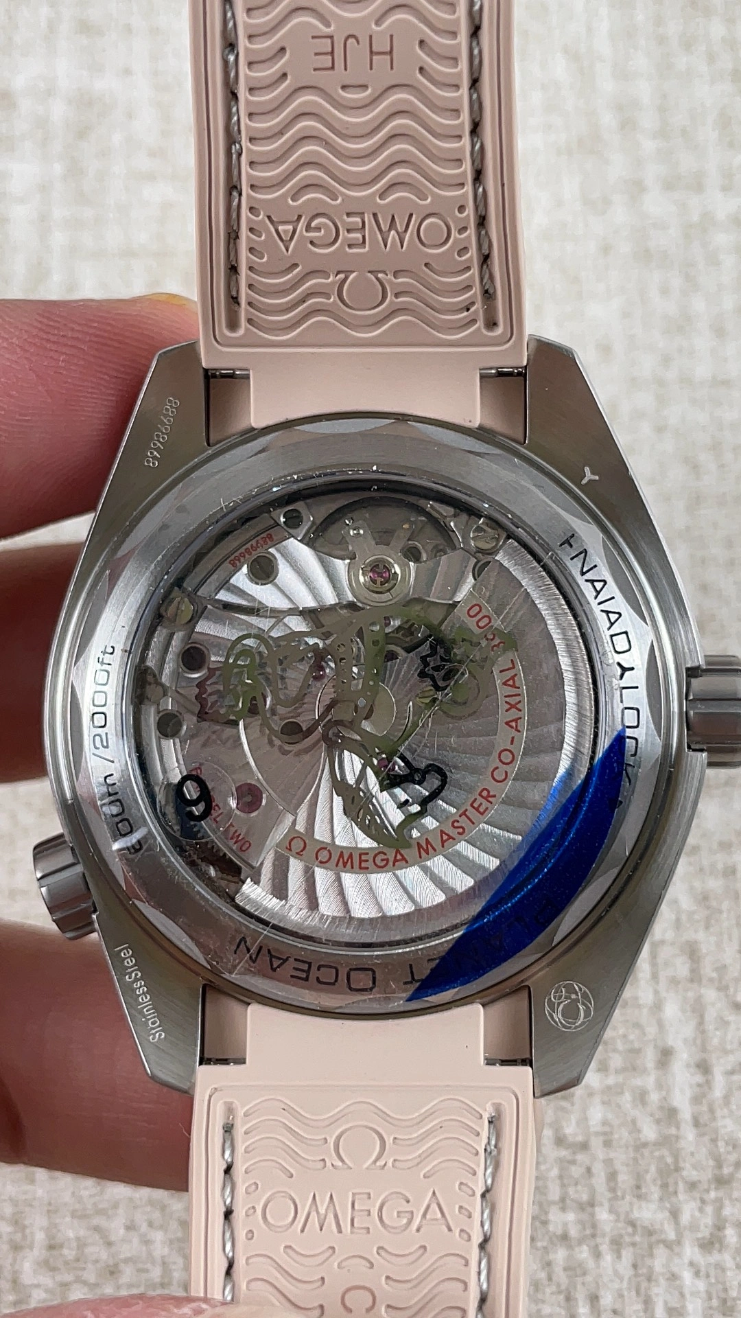 Upgraded CBD Factory Omega Seamaster Planet Ocean 600M 43.5mm Beige Dial Brown Bezel (215.32.44.21.09.001) 1:1 Super Clone – DD8900 Movement 290